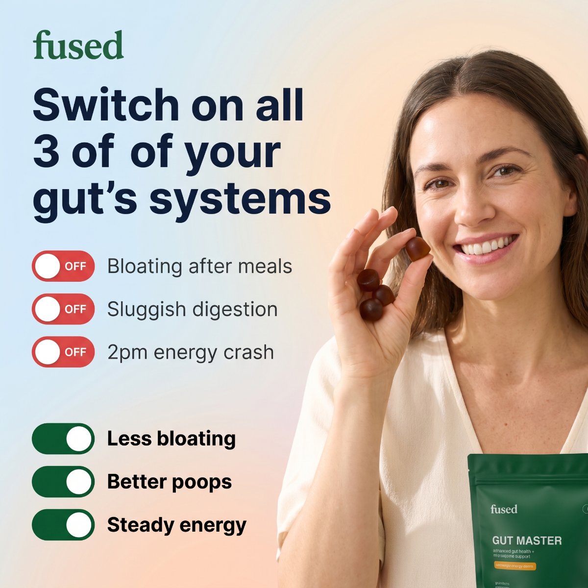 Switch on all 3 of your gut's systems